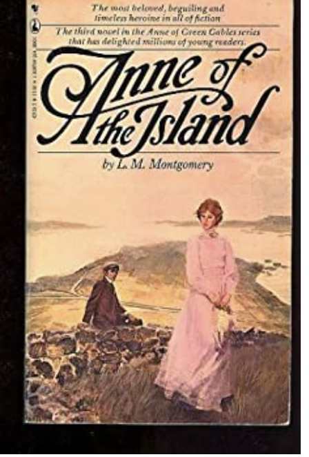 Anne of the Islands book cover in novelbound comedy podcast